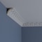Ekena Millwork 2 1/2"H x 2 1/2"P x 3 5/8"F x 94 1/2"L, (2 3/4" Repeat), Bonetti Crown Moulding MLD02X02X03BO - alternate 5